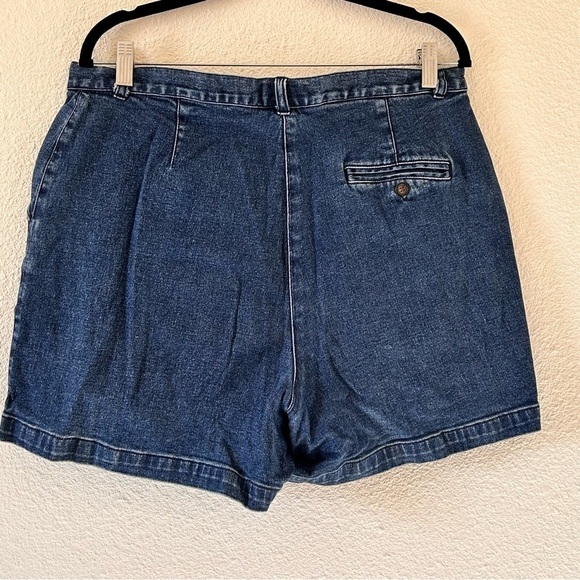 West Port Denim Women Shorts 14 High Waist Stretch Summer Vacation Beach - Picture 4 of 6